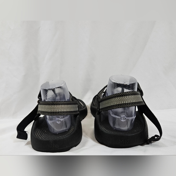 Chaco Z1 black grey sandals men's size 12 - Picture 7 of 12